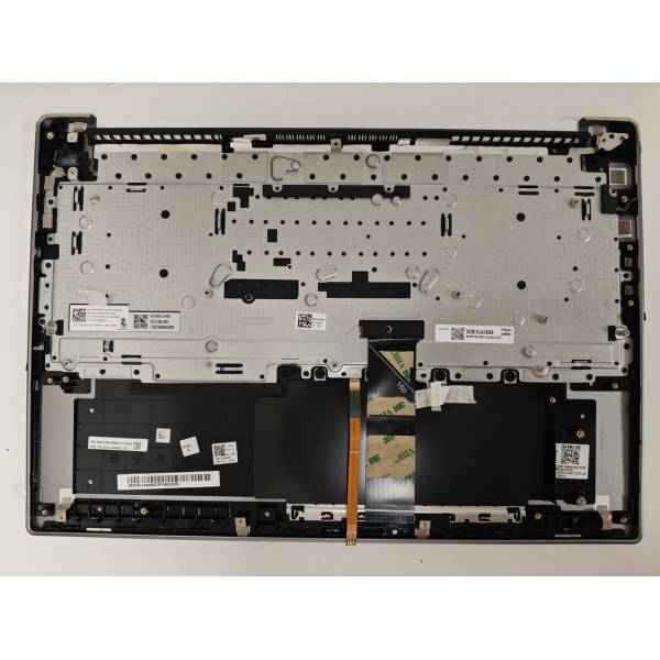 Carcasa superioara cu tastatura palmrest Laptop, Lenovo, IdeaPad Pro 5 16IRH8 Type 83AQ, 5CB1L44959, AM2YC000920, AM2YC000B00, Arctic Grey, layout US