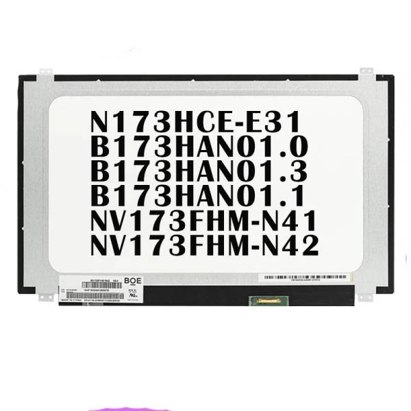 Display Laptop, Lenovo, IdeaPad V340-17IWL Type 81RG, 5D10R65304, N173HCE-E31 C2, 17.3 Inch, Full HD, IPS, slim, 60Hz, 30 pini