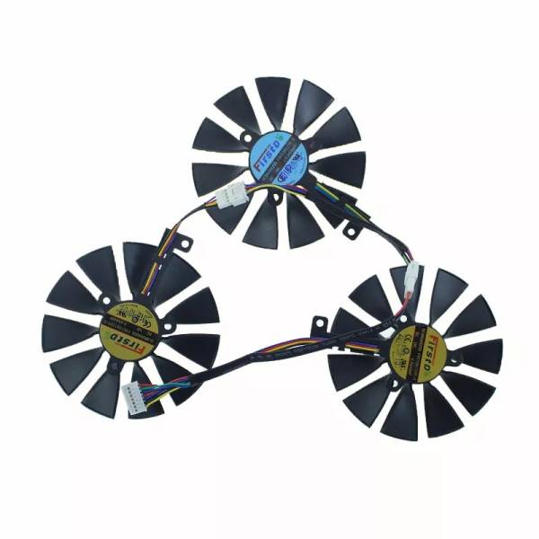 Set coolere placa video PC Desktop, Asus, RTX 2060, RTX 2070, RTX 2080, RX5700XT, FDC10U12S9-C, 12V, 0.45A, FDC10H12S9-C, 12V, 0.35A