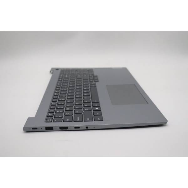 Carcasa superioara cu tastatura palmrest Laptop, Lenovo, ThinkBook 16 G7 ARP Type 21MW, 5CB1M48550, 460.0TE0C.0001, Artic Grey, iluminata, layout US