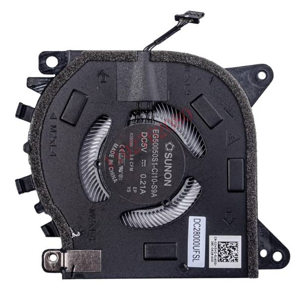 Cooler placa video Laptop, Dell, Alienware x15 R1, x15 R2, 2H5HD, 02H5HD, EG50050S1-CI10-S9A, DC28000UFSL, NS75C39-20L03, DC28000UFDL, 5V, 0.50A, GPU