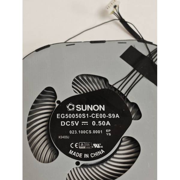 Cooler procesor Laptop, Lenovo, ThinkPad X1 Extreme 1st Type 20MF, 20MG, 01YU923, 01AY981, EG50050S1-CE00-S9A, 023.100CS.0001, 5V, 0.50A, CPU