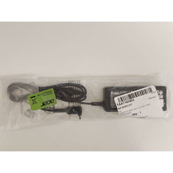 Incarcator Laptop, Acer, Aspire 3 A315-43, A315-44P, KP.04501.017, ADP45-FE F, 19V, 2.34A, 45W, mufa 3.0x1.1mm
