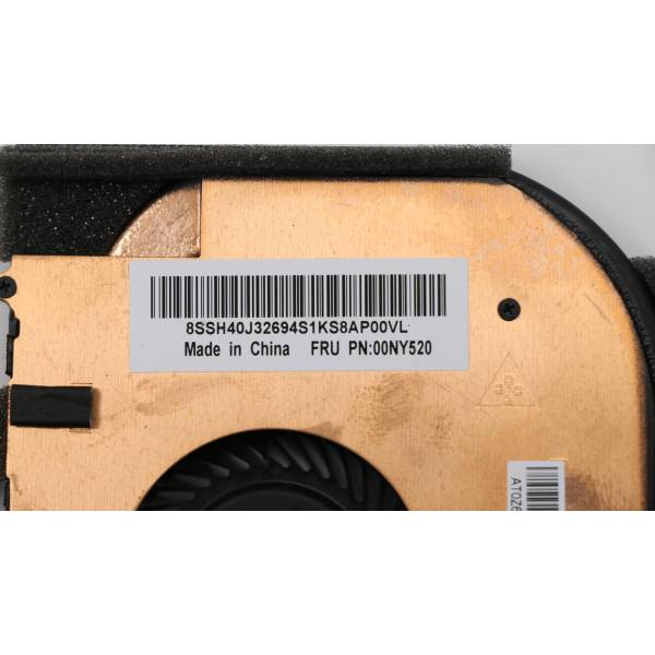 Cooler cu radiator Laptop, Lenovo, ThinkPad P50 Type 20EN, 20EQ, 00NY520, AT0Z6001SS0, WT1, MG7509V1-C010-S9A, MG7509V1-C020-S9A, 5V, 2.25W