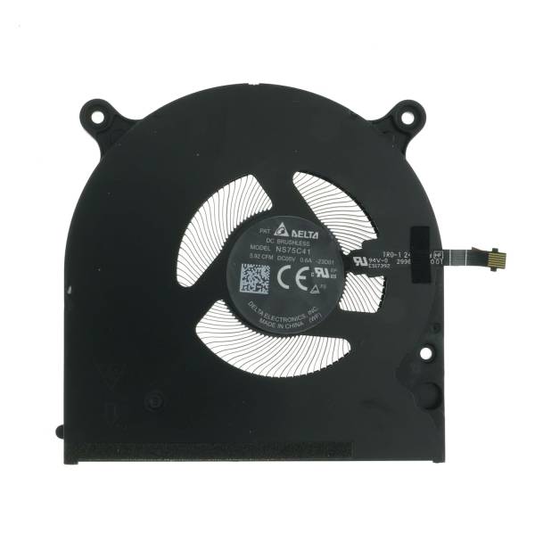 Cooler procesor Laptop, Dell, XPS 16 9640, F966V, 0F966V, NS75C41-23D01, 023.100VQ.0001.A01, discrete graphics, 5V, 0.6A, CPU