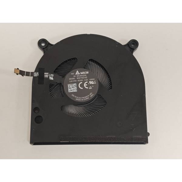 Cooler placa video Laptop, Dell, XPS 16 9640, 08GVMH, 8GVMH, NS75C42-23D02, 023.100VR.0001.A01, discrete graphics, 5V, 0.6A, GPU