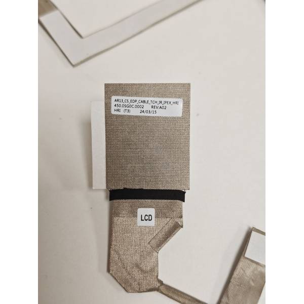 Cablu video LVDS Laptop, Dell, Latitude 5340, 7FMJW, 07FMJW, AR13 CS, touchscreen, IR, 40 pini Cablu video LVDS Laptop, Dell, Latitude 5340, 7FMJW, 07FMJW, AR13 CS, touchscreen, IR, 40 pini