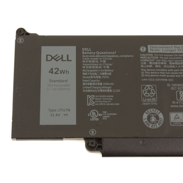 Baterie Laptop, Dell, Latitude 3440, 3450, JTG7N, 07RDGP, 11,4V, 3500mAh, 42Wh