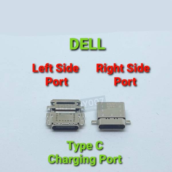Mufa alimentare Type-C Laptop, Dell, Latitude 7320, port stanga, USB-C