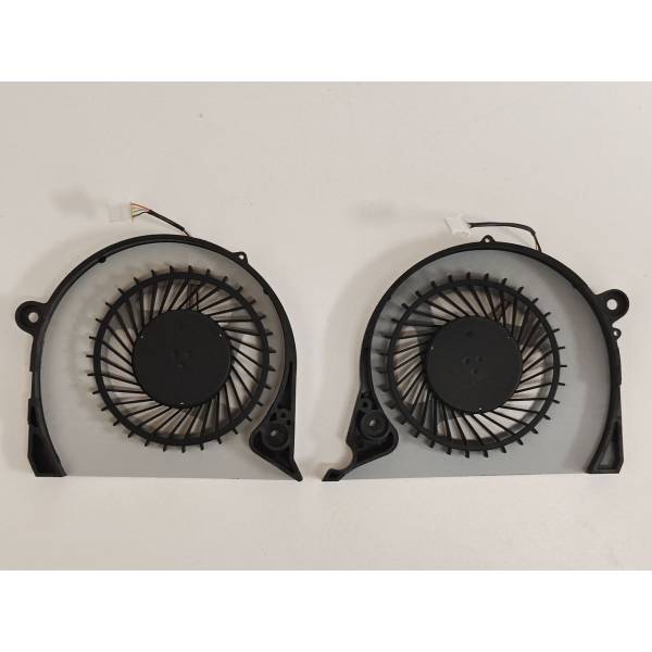 Set coolere Laptop Gaming, Dell, G5 15 5587, P72F, P72F002, NS85B00-17E06, NS85B00-17E07, DFS541105FC0T-FJQT, DFS2000054H0T-FJQS, 5V, 0.50A