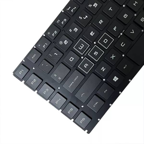 Tastatura Laptop, HP, Omen 17-AN, 17T-AN, TPN-Q195, L14993-001, L14994-001, iluminata, RGB, layout US