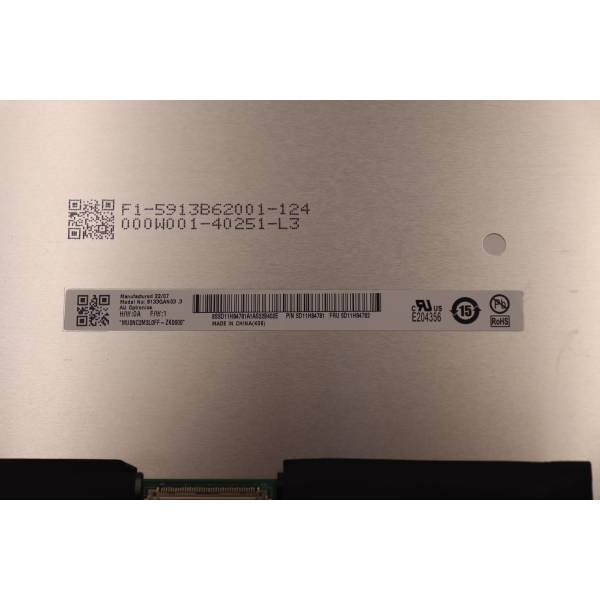 Display Laptop, Lenovo, X13 Gen 3 Type 21BN, 21BQ, 21CM, 21CN, SD11H84781, 5D11H84782, 5D11H76428, 5D11G99901, 13.3 inch, QHD, WQXGA, 2560x1600, IPS, 60Hz, non touch, 40 pini
