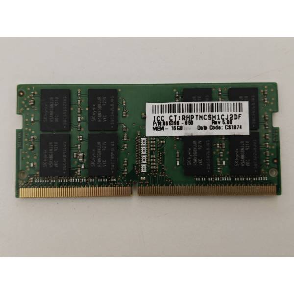 Memorie ram Laptop SK Hynix 16GB, DDR4, 2Rx8, PC4-2666V, 2666Mhz, HMA82GS6CJR8N-VK, PC4-21300, CL19, Non-ECC, sodimm, 260 pini