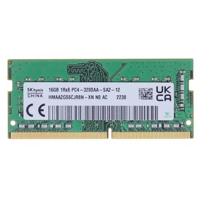 Memorie ram Laptop SK Hynix 16GB, DDR4, 1Rx8, PC4-3200AA, 3200Mhz