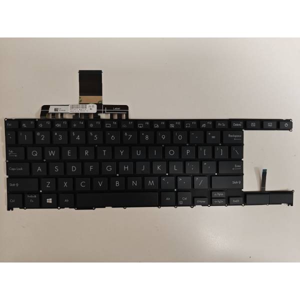 Tastatura Laptop, Asus, ZenBook Duo 14 UX482E, UX482EA, UX482EAR, UX482EG, UX482EGR, iluminata, layout US