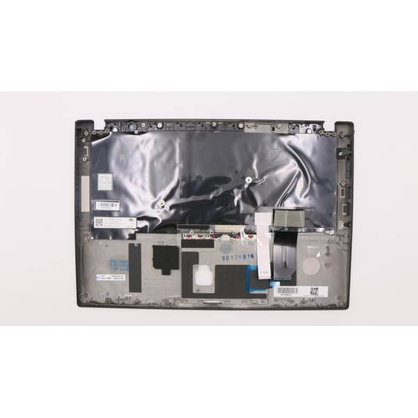 Carcasa superioara cu tastatura palmrest Laptop, Lenovo, ThinkPad T490S Type 80NX, 80NY, 02HM282, 02HM318, cu iluminare, layout US