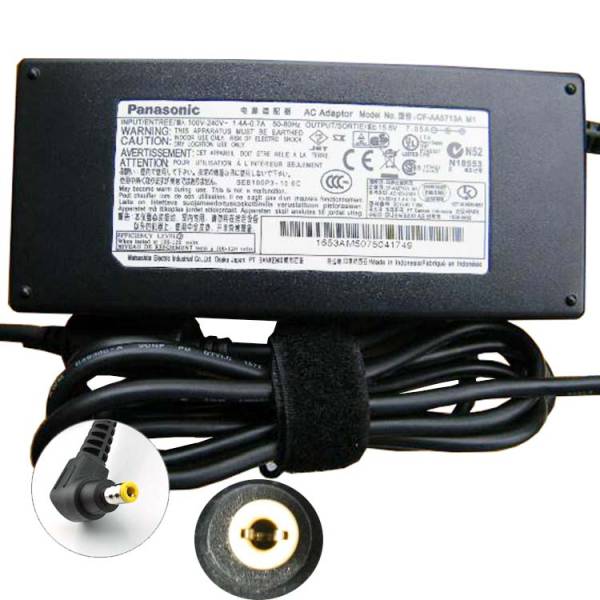 Incarcator Laptop, Panasonic, Toughbook CF-33 MK2 DDR4, CF-AA5713A, 15.6V, 7.05A, 110W, mufa 5.5x2.5mm
