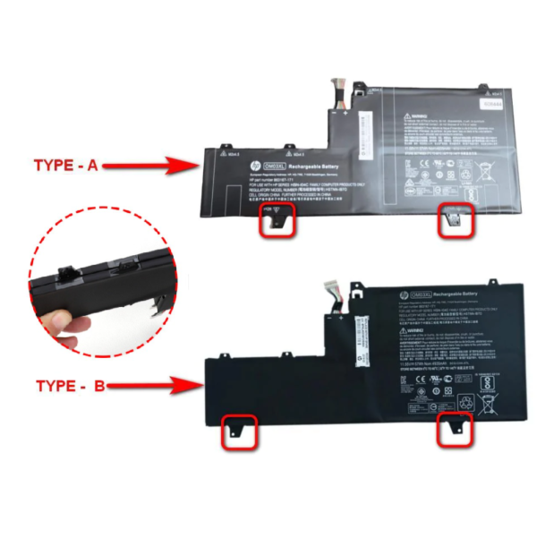 Baterie compatibila Laptop, HP, EliteBook X360 1030 G2, 863167-1B1, HSTNN-IB7O, HSN-I04C, OM03XL, 0M03XL, OMO3XL, 11,5V, 4700mAh, 54Wh