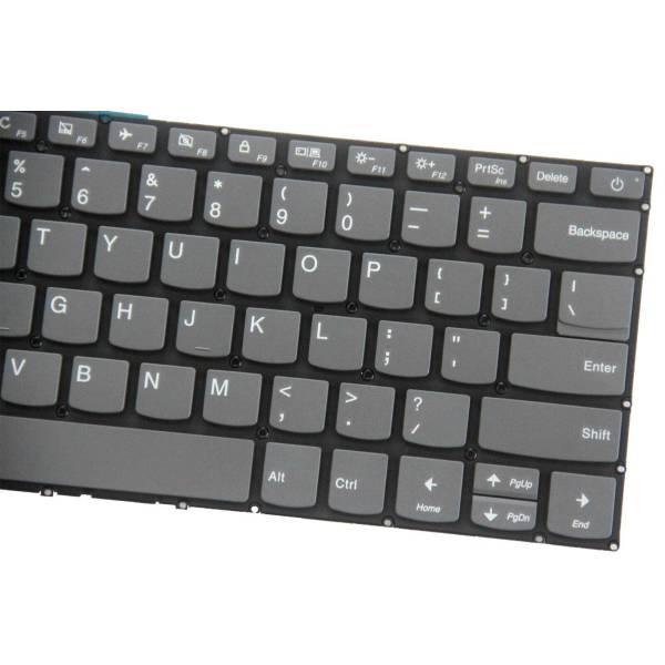 Tastatura Laptop, Lenovo, V145-14AST Type 81MS, gri, layout US