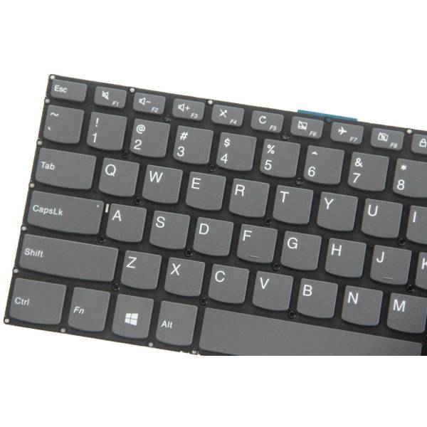 Tastatura Laptop, Lenovo, V145-14AST Type 81MS, gri, layout US