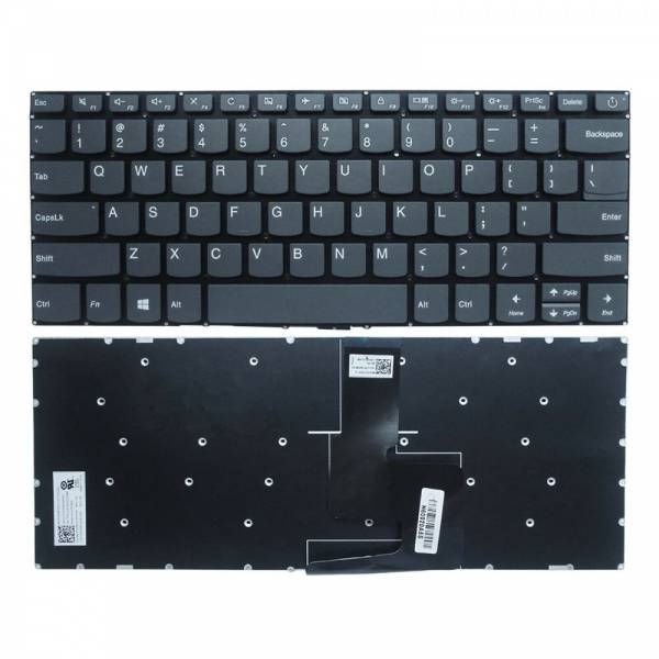 Tastatura Laptop, Lenovo, V145-14AST Type 81MS, gri, layout US