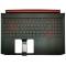 Carcasa superioara cu tastatura palmrest Laptop, Acer, Aspire Nitro 5 AN515-44, 6B.Q5BN2.001, cu iluminare, pentru GTX 1660Ti, layout US