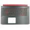 Carcasa superioara cu tastatura palmrest Laptop, Acer, Nitro 5 AN517-52, 6B.Q84N2.033,  NH.Q82AA.001, cu iluminare, pentru GTX 1650, layout US