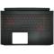 Carcasa superioara cu tastatura palmrest Laptop, Acer, Nitro 5 AN515-45, 6B.QB9N2.001, TAA6598863, AP3AT000420, 6BQB9N2001, cu iluminare, layout US