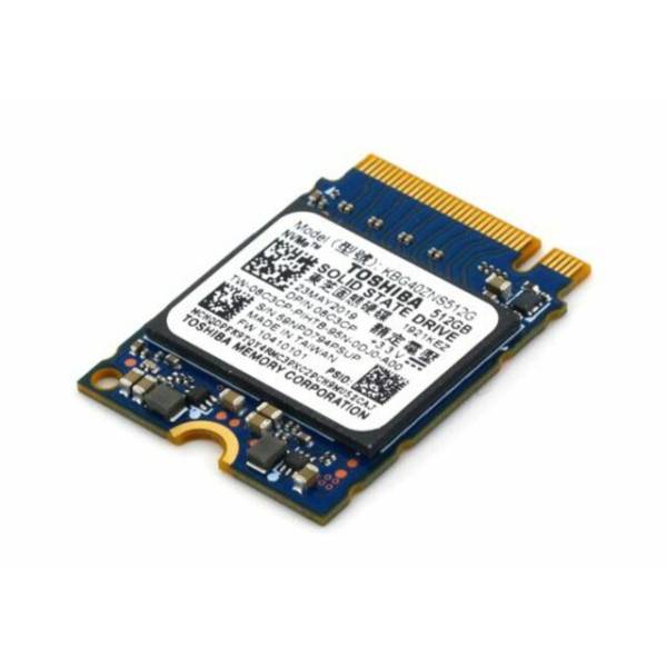 SSD Laptop Toshiba Kioxia, KBG40ZNS512G, 512GB, PCIe Gen3 x4, M.2 format 2230, bulk