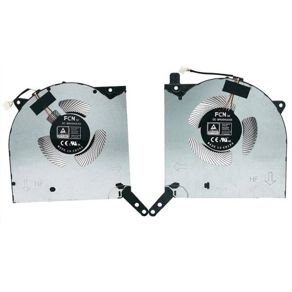 Set coolere compatibile Laptop, Lenovo, Legion 5 Pro-16ACH6H Type 82JQ, 5H40S20280, NS8CC14-20J08, NS8CC15-20J09, 10V, 0.8A, 4 pini