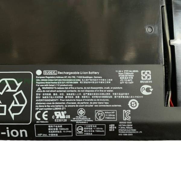Baterie Laptop, HP, Spectre X360 15-DF, 15T-DF, HSTNN-DB8W, L29048-271, L29184-005, SU06084XL, SU06XL, 11.55V, 7280mAh, 84.08Wh Baterie Laptop, HP, Spectre X360 15-DF, 15T-DF, HSTNN-DB8W, L29048-271, L29184-005, SU06084XL, SU06XL, 11.55V, 7280mAh, 84.08Wh