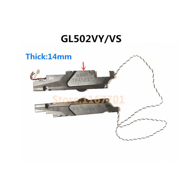 Difuzoare (boxe) Laptop, Asus, ROG GL502VY, GL502VS, GL502VSK, G502VY, G502VS, G502VSK, 04A4-02RF0AS, 04072-02050600, 14mm grosime Difuzoare (boxe) Laptop, Asus, ROG GL502VY, GL502VS, GL502VSK, G502VY, G502VS, G502VSK, 04A4-02RF0AS, 04072-02050600, 14mm grosime