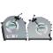 Set coolere Laptop, HP, Omen 5 Plus 17-CB, 17T-CB, TPN-C144, L628651, L62866-001, MG75151V1-1C010-S9A, MG75151V1-1C020-S9A, 12V, 5.40W, 15mm grosime