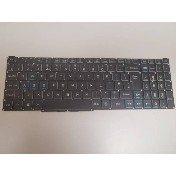 Tastatura Laptop Gaming, Acer, Predator Helios 300 PH317-53, N18I3, iluminata, RGB, layout UK