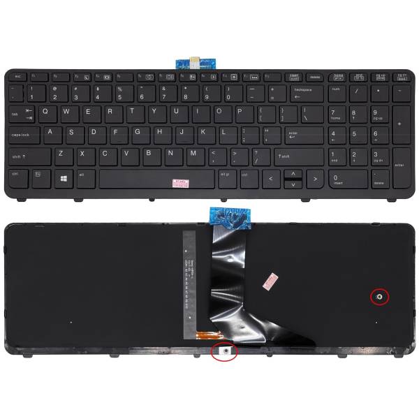 Tastatura compatibila Laptop, HP, ZBook 17 G1, 15 G2, iluminata, layout US