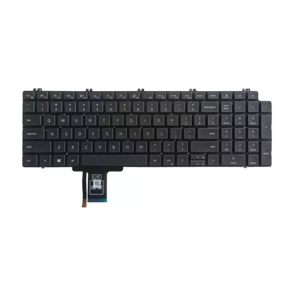 Tastatura Laptop, Dell, Precision 7750, 7760, 08XY7G, 8XY7G, iluminata, neagra, layout US
