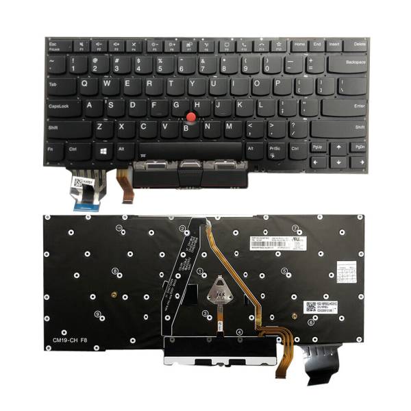 Tastatura Laptop, Lenovo, ThinkPad X1 Yoga 5th Type 20UB, 20UC, iluminata, layout UK