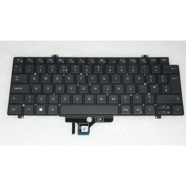 Tastatura Laptop, Dell, Precision 14 3470, P137G, P137G007, 0NJGWK, 0G7FK7, iluminata, layout UK