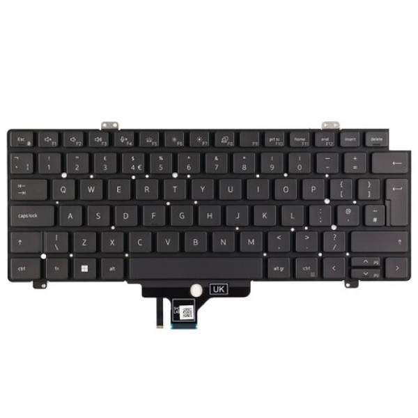 Tastatura Laptop, Dell, Precision 3490, P165G, P165G005, 0NJGWK, 0G7FK7, iluminata, layout UK