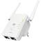 Repetor Wifi pentru acasa si la birou, Extender si punct de acces fara fir, Viteza de 300 Mbps, Porturi LAN si Port WLAN, 2 antene, Potrivit pentru toate dispozitivele Wi-Fi, Alb Repetor Wifi pentru acasa si la birou, Extender si punct de acces fara fir, Viteza de 300 Mbps, Porturi LAN si Port WLAN, 2 antene, Potrivit pentru toate dispozitivele Wi-Fi, Alb