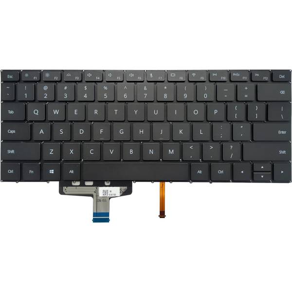 Tastatura Laptop, Huawei, MateBook 13 HN-W19, HN-W29R, iluminata, layout US