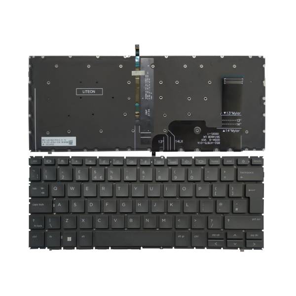 Tastatura Laptop, HP, ZBook Firefly 14 G9, iluminata, layout UK