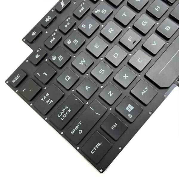 Tastatura Laptop Gaming, Asus, ROG Zephyrus G14 GA401Q, GA401QC, GA401QE, GA401QH, GA401QM, iluminata, neagra, layout US