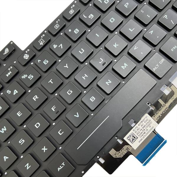 Tastatura Laptop Gaming, Asus, ROG Zephyrus G14 GA401Q, GA401QC, GA401QE, GA401QH, GA401QM, iluminata, neagra, layout US