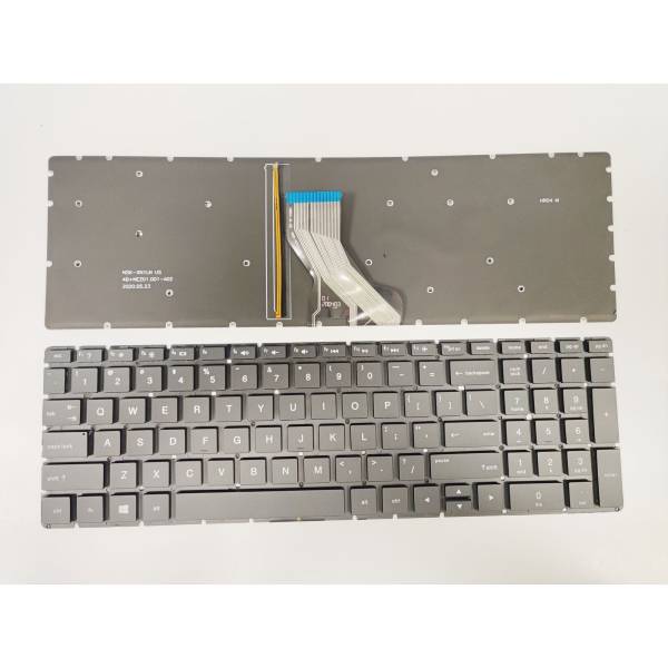 Tastatura compatibila Laptop, HP, Spectre X360 15-DF, 15-CH, iluminata, layout US
