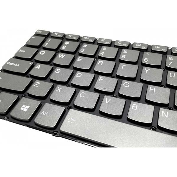 Tastatura Laptop, Lenovo, IdeaPad Slim 5 16IMH9 Type 83DC, iluminata, gri, layout US