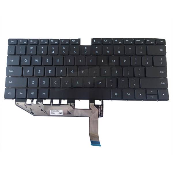Tastatura Laptop, Huawei, MateBook X EUL-W19P, EUL-W29, EUL-W29P, 2020, iluminata, layout US