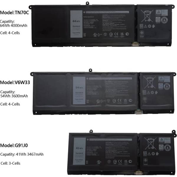 Baterie Laptop, Dell, Latitude 3530, P108F, P108F003, V6W33, 15V, 3420mAh, 54Wh