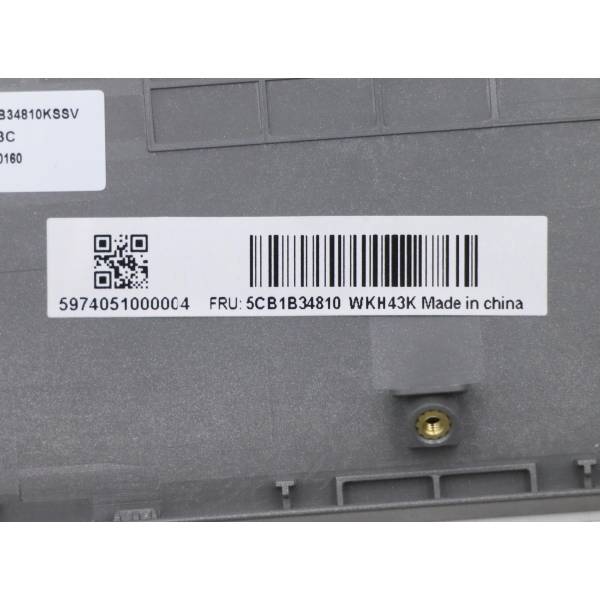 Carcasa superioara cu tastatura palmrest Laptop, Lenovo, ThinkBook 15 G4 ABA Type 21DL, 5CB1B34810, AP2XE000H00, AM2XE000300, ilumianta, mineral grey, layout US