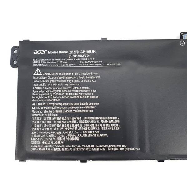 Baterie Laptop, Acer, Aspire 3 A317-52, A317-53, A317-53G, 3INP5/82/70, AP19B8K, 11.25V, 3831mAh, 43.08Wh